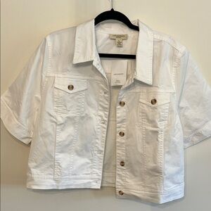 Appleseed's White Jean Jacket